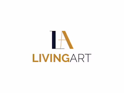 Living Art Logo and Identity Design