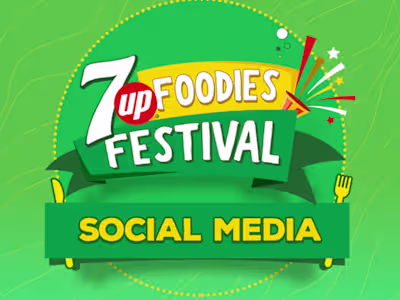 Social Media Content - 7Up Foodies Festivals