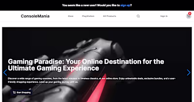 E-commerce Website