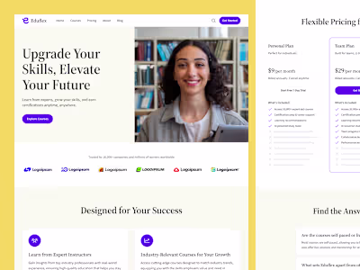 Eduflex - Modern EdTech Website