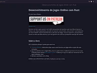 GitHub - naomijub/Rust-game-dev: Desenvolvimento de Jogos com R…