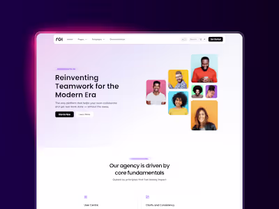 Roi - Framer Template