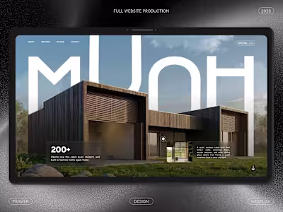 Full website design + Development