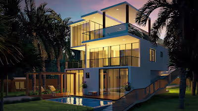 Successfully completed a full architectural project for a 4-...