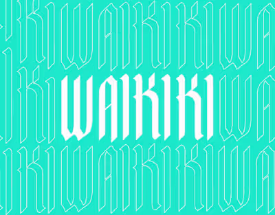 Waikiki: Gothic Ocean Typeface