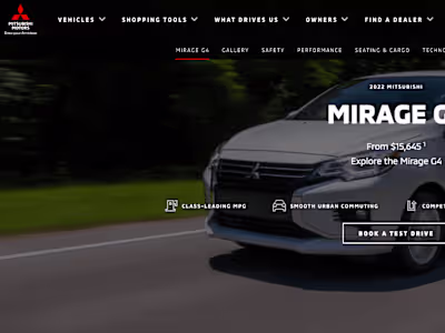 All New 2024 Mitsubishi Mirage Compact Hatchback