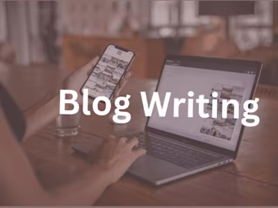 Blog writing