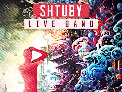 Landing page for a music show