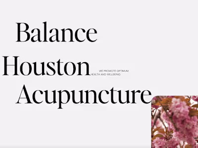 Balance Houston Acupuncture