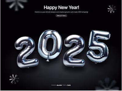 Happy New Year 2025