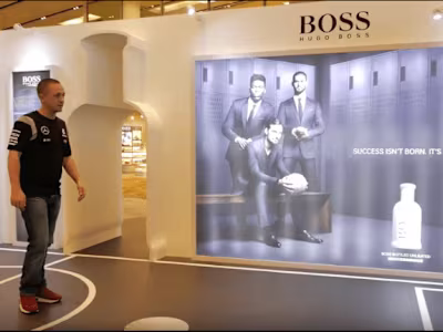 Hugo Boss - Interactive Football Challenge 