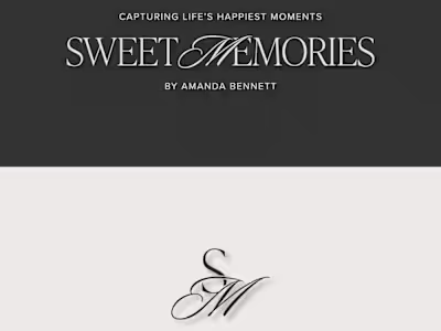 Sweet Memories Brand Identity 