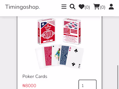 E-Commerce Website