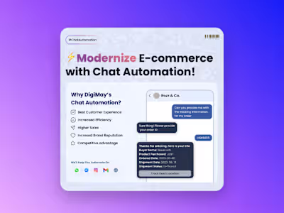 Chat Automation | Social Media Post - Design