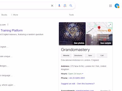 WIKI PAGES FOR GRANDOMASTERY