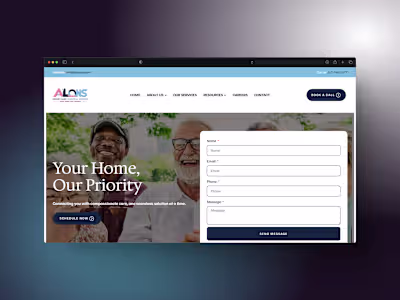 Alon’s Home Care | WordPress Website Development