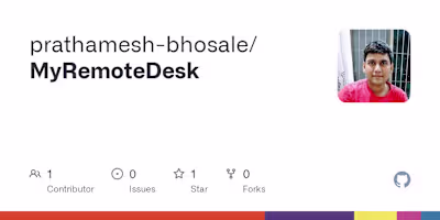 prathamesh-bhosale/MyRemoteDesk