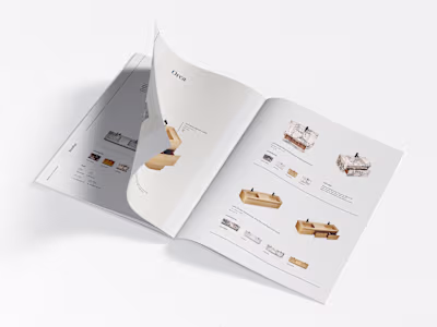 Premium Catalog Design for Furniture and Bathroom Fixtures