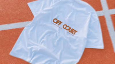 Off Court - padel sport & lifestyle brand design