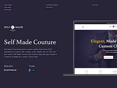 E-commerce Website