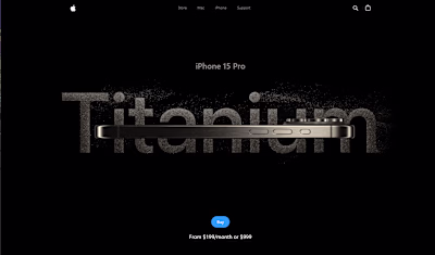 iPhone Landing Page Clone