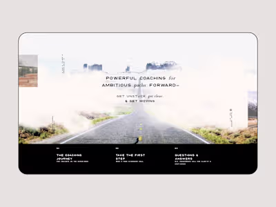 Coach Mario: Website & Brand Identity