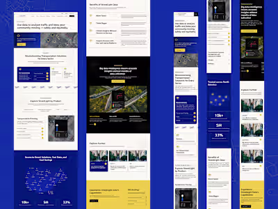 Website for SaaS. Traffic analysis