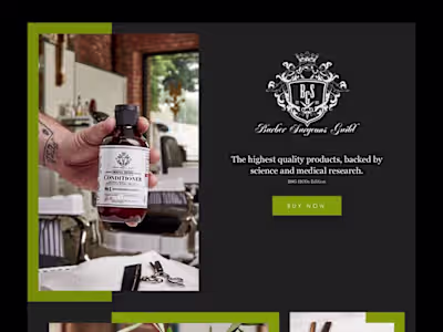 Social Media Ads for Men's Luxury Grooming