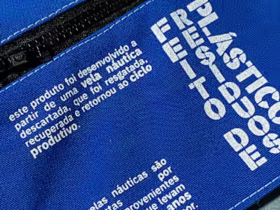 Fashion and Graphic Design: Sustainable Toiletry Bag