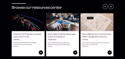 Full Website Design For FinovateX