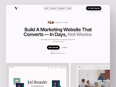 Just updated a few things on my personal website after month...