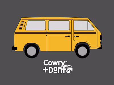 Danfo Minibus Illustration