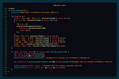 Development of a Custom Lightweight DSL
