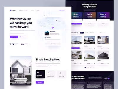 Real estate Landing Page