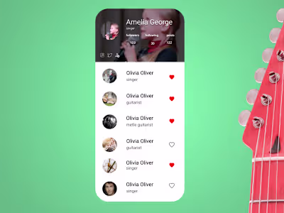Mobile App UI Design