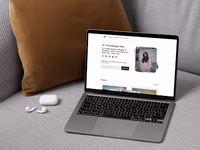 I completely redesigned my framer template. Now it's more us...