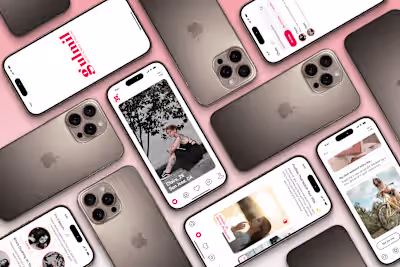 Design of Gulmil Dating App