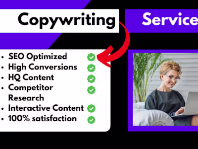 I Have Produced Copywrite & Sales Copy Content