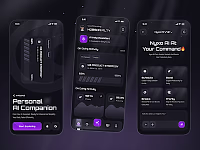 Nyxo AI – Personal AI Companion Mobile App