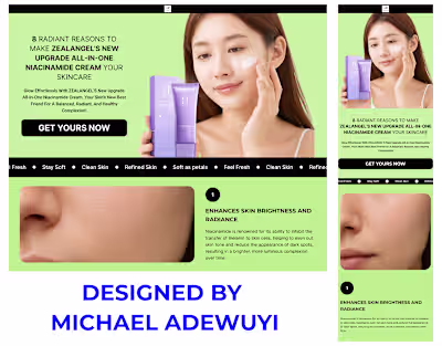 Listicle page design