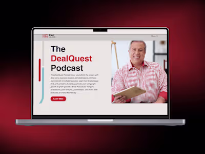 Deal Quest Podcast Page - Corey Kupfer