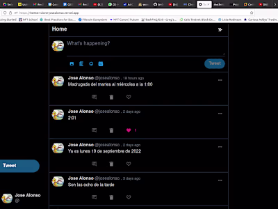 Twitter clone