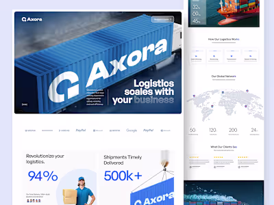 Designed a modern, high-impact corporate