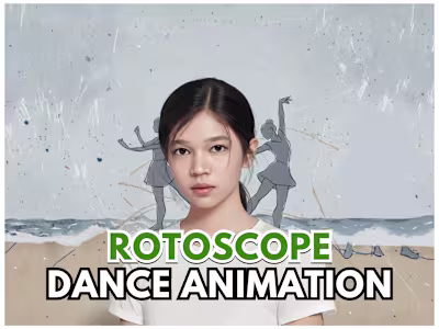 Rotoscope Dance Animation