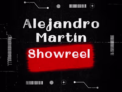 Showreel 2025 | Alejandro Martín