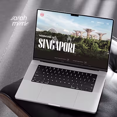 Redesign of Visit Singapore Website