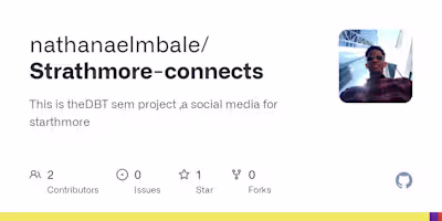 Strathmore University Social Media Platform Development