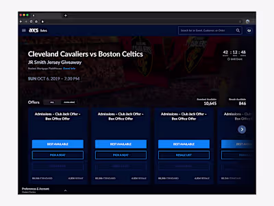 B2B Ticket Sales Software