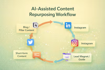 AI-Assisted Content Repurposing Workflow