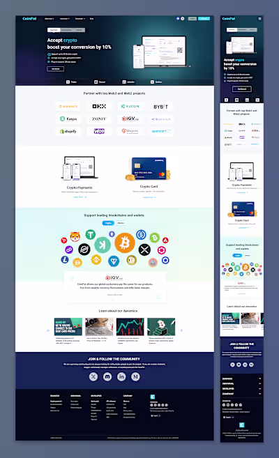 Website design